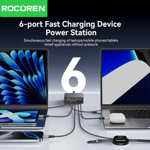 Rocoren Chargeur Rapide 200w - Charge Ultra Puissante & Sécurisée thumbnail 4