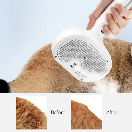 Peigne Et Brosse À Cheveux Électrique Pour Animaux De Compagnie thumbnail 3