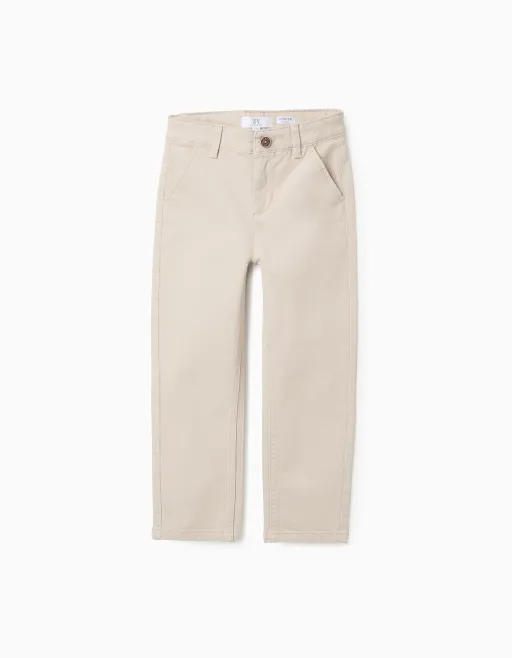 Pantalon Chino En Sergé thumbnail 1