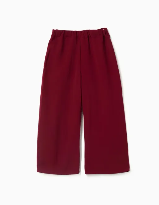 Pantalon À Jambe Large Avec Plis À Lavant thumbnail 1