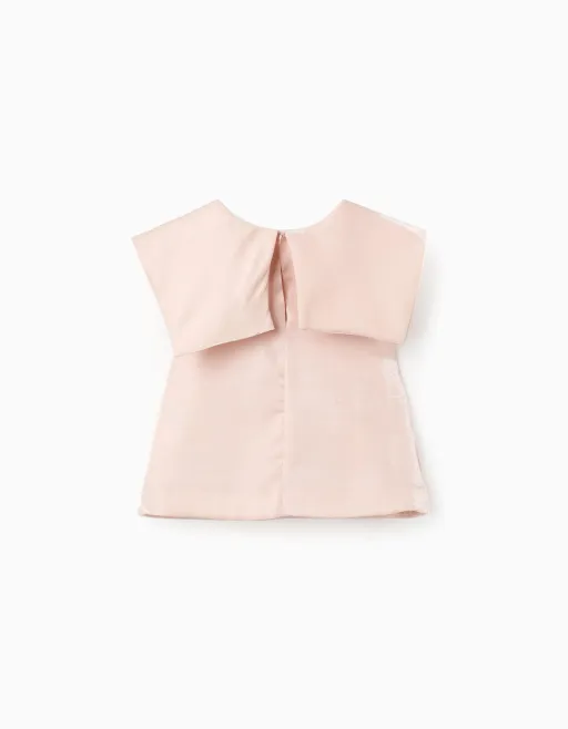 Blouse Sans Manches À Col Nœud thumbnail 3