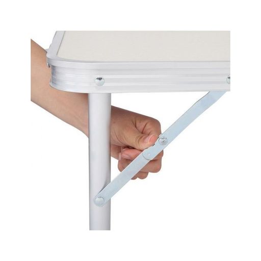 Table Camping Pliable Réglable Aluminium 120x60 Cm thumbnail 4