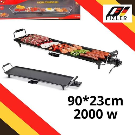 Planche De Cuisson 90cm Antiadhésif Électrique 2000w thumbnail 2