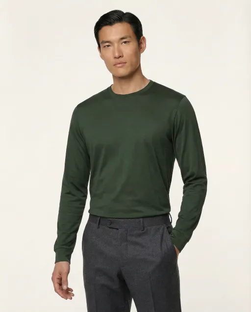 Puglia Sweater – 100% Scottish Cotton thumbnail 1