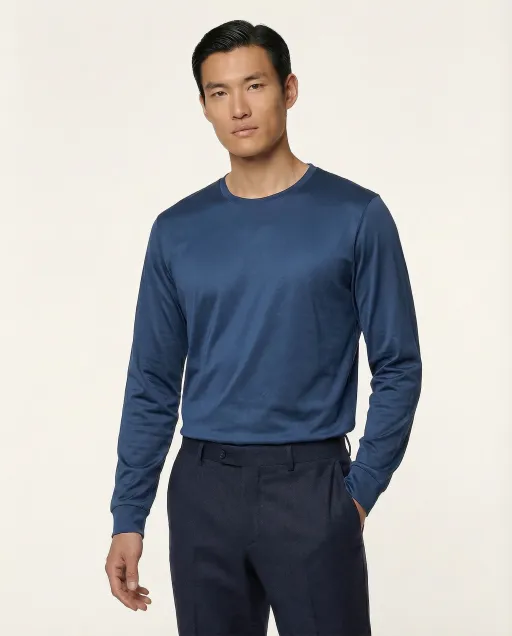 Puglia Sweater – 100% Scottish Cotton thumbnail 1