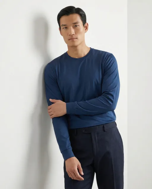 Puglia Sweater – 100% Scottish Cotton thumbnail 2