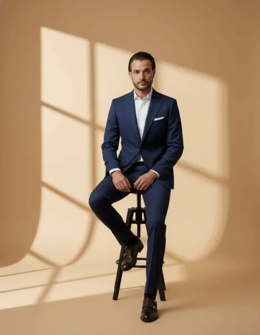 Navy Sartorial Suit – Firenze thumbnail 3