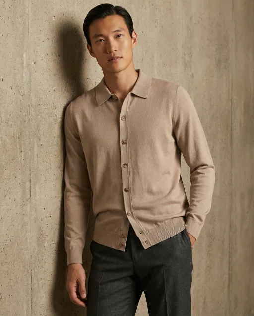 Altamura Cardigan Sabbia thumbnail 3