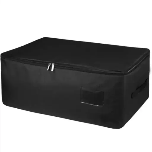 Sacs De Rangement - Lot De 3 Pcs - Étanche - Noir - Non Tissé thumbnail 2