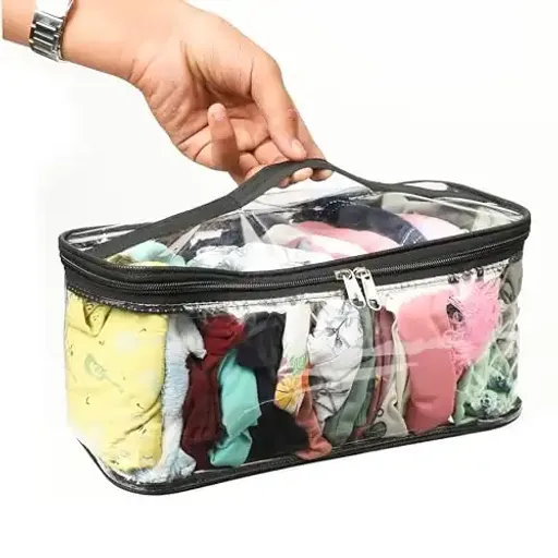 Lot De 2 Organisateurs De Tiroir Transparents – 30 × 12 × 12 Cm thumbnail 3