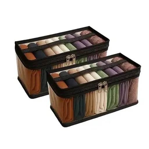 Lot De 2 Organisateur De Sous-vêtements Féminins thumbnail 3