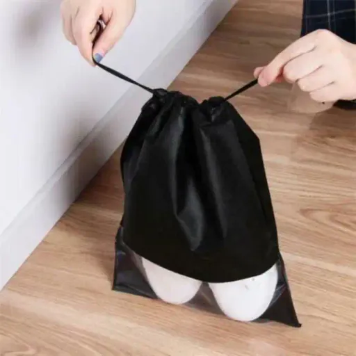 Sac À Chaussure Pouchet S 12 Pièces Imperméable Anti-poussière Fenêtre Transparente thumbnail 2