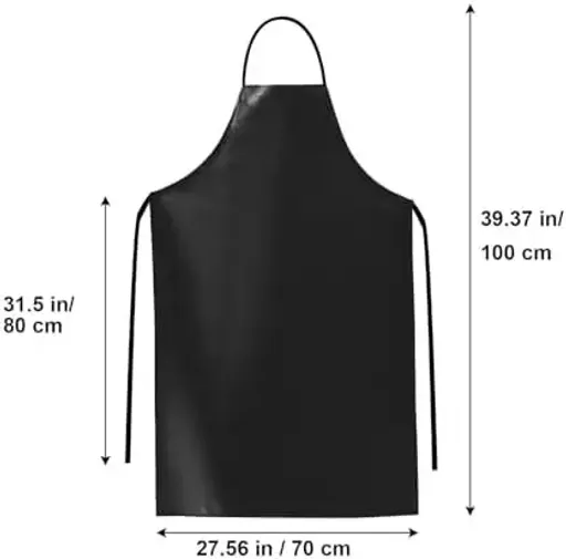 Tablier De Protection Imperméable En Cuir Artificiel - Ultra Résistant thumbnail 3