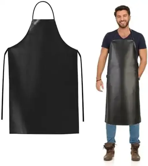 Tablier De Protection Imperméable En Cuir Artificiel - Ultra Résistant thumbnail 1