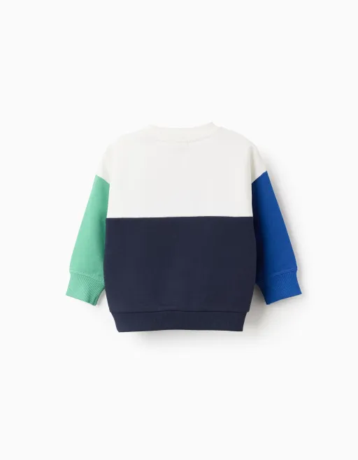 Mickey Color Block Sweatshirt For Boys thumbnail 2
