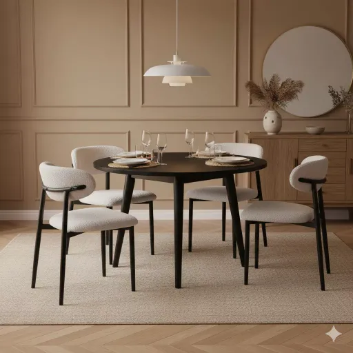 Amandine Chaise De Salle A Manger - Gris thumbnail 3