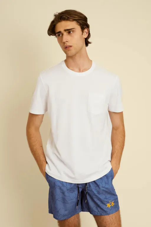T-shirt En Piqué Avec Poche – Agustín thumbnail 3