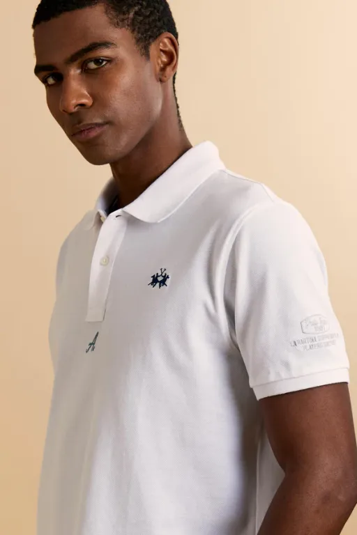 Polo Manches Courtes En Piqué Collection Nations - Charo thumbnail 4