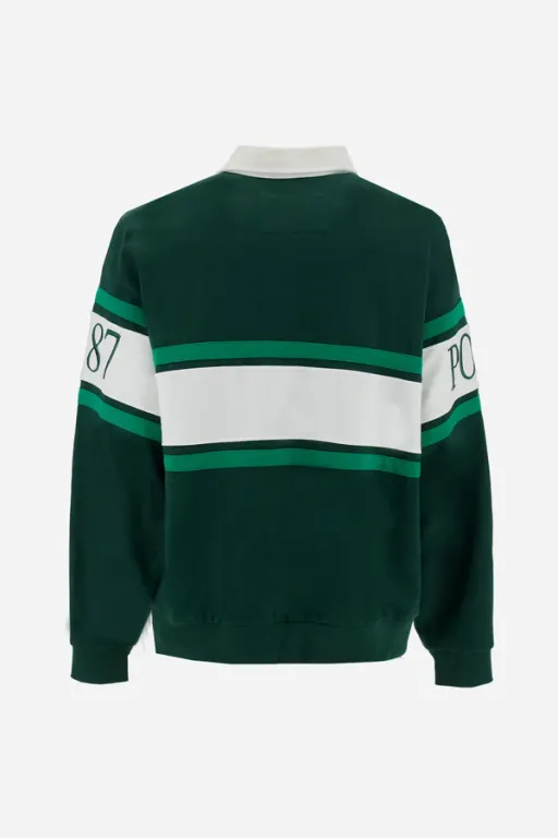 Sweat En French Terry Avec Rayures Contrastées - Chente thumbnail 2