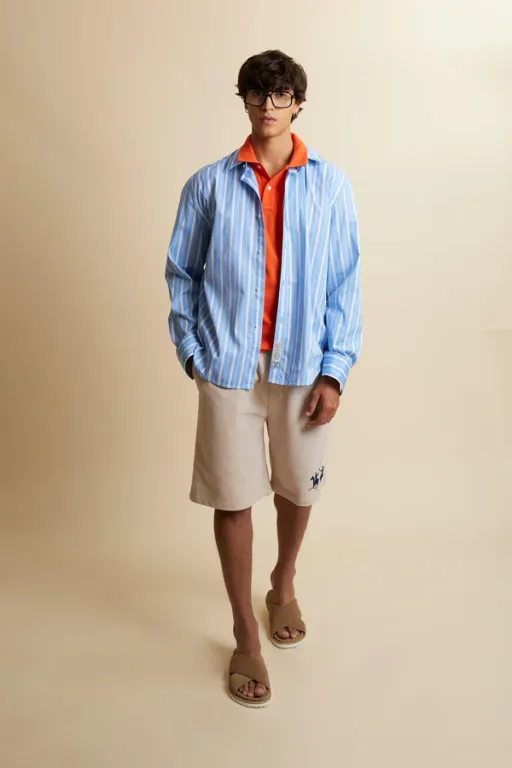 Chemise Popeline Rayée - Charles thumbnail 3