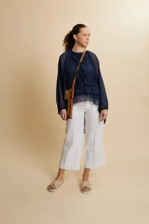 Pantalon Wide Leg Popeline - Catriel thumbnail 4