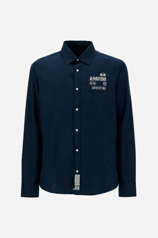 Chemise En Coton Et Lin Polo Team Argentina - Cornelio thumbnail 1