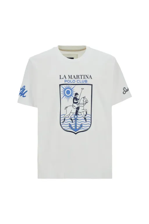 T-shirt En Jersey La Martina Polo Club – Constantino thumbnail 1