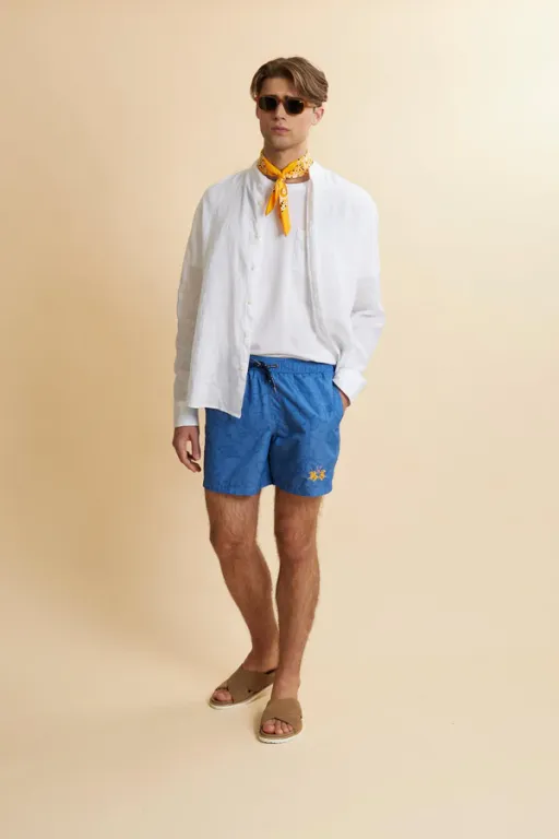 Short De Bain En Nylon Imprimé Floral - Casimir thumbnail 3