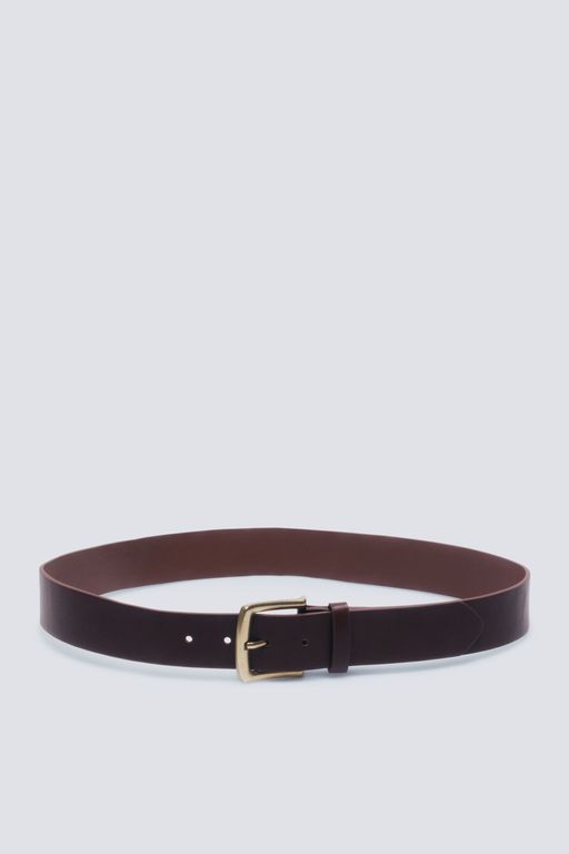 Ceinture Large Marron Unie thumbnail 1
