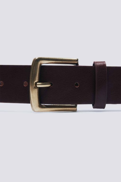 Ceinture Large Marron Unie thumbnail 3
