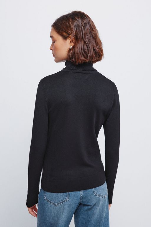 Pull À Col Montant Avec Boutons Et Poignets thumbnail 4