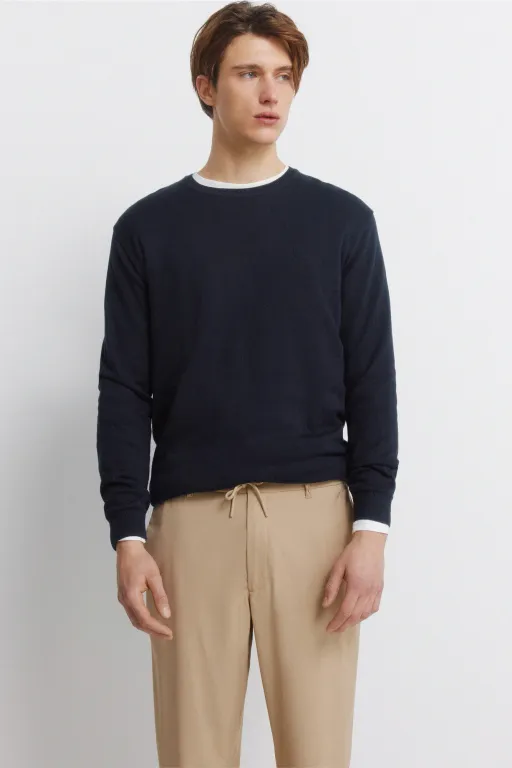 Pantalon Droit Coupe Ample thumbnail 1