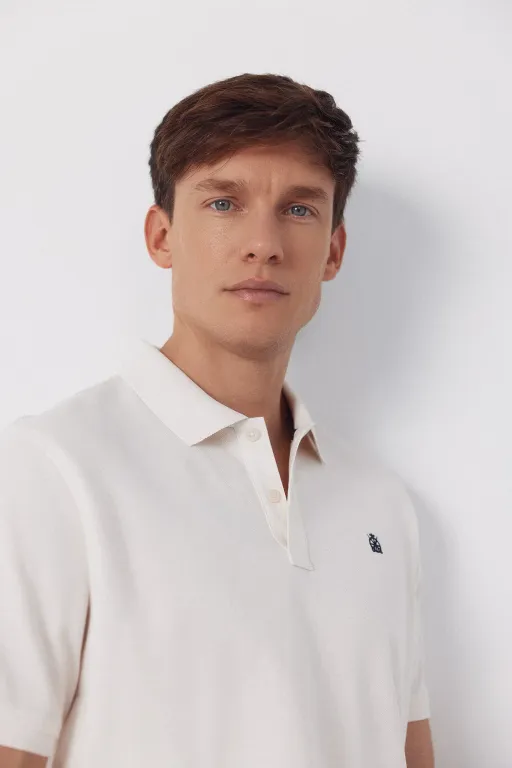 Polo Basique En Piqué thumbnail 3