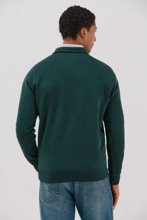 Sweatshirt À Col Polo thumbnail 3