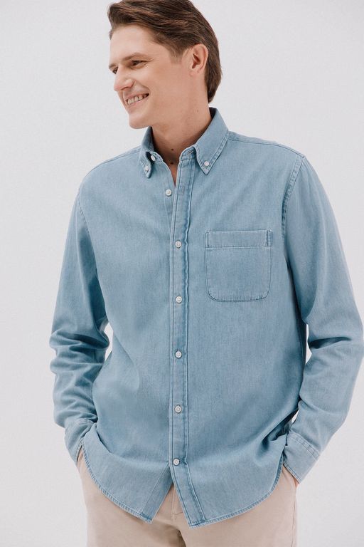 Chemise Jean Basic thumbnail 1