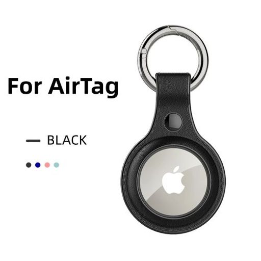 Porte-clés Airtag Pour Apple, Étui De Protection En Cuir thumbnail 3