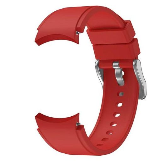 Bracelet En Silicone 20mm Pour Samsung Galaxy Watch 4 5 6 7, 46mm, 42mm, 44mm, 40mm thumbnail 2
