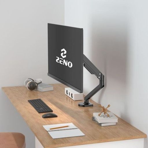 Support Moniteur Bras Long 17–32" – Rotation, Inclinaison Et Ajustement Hauteur, Max 9 Kg thumbnail 1