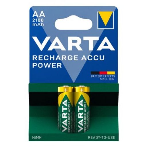 Batterie Rechargeable Accu Lr6 (aa) 1,2v Nimh - 2 Piles 2100mah thumbnail 2