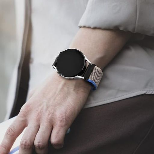 Bracelet De Montre 22mm En Nylon À Dégagement Rapide Pour Huawei Gt2 Pro Gt3 Gt4 Gt5, Oraimo, Samsung Galaxy Watch 46mm thumbnail 1