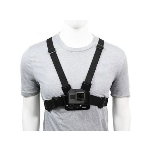Support De Téléphone Et Gopro Réglable Avec Ceinture De Poitrine Et De Tète thumbnail 3