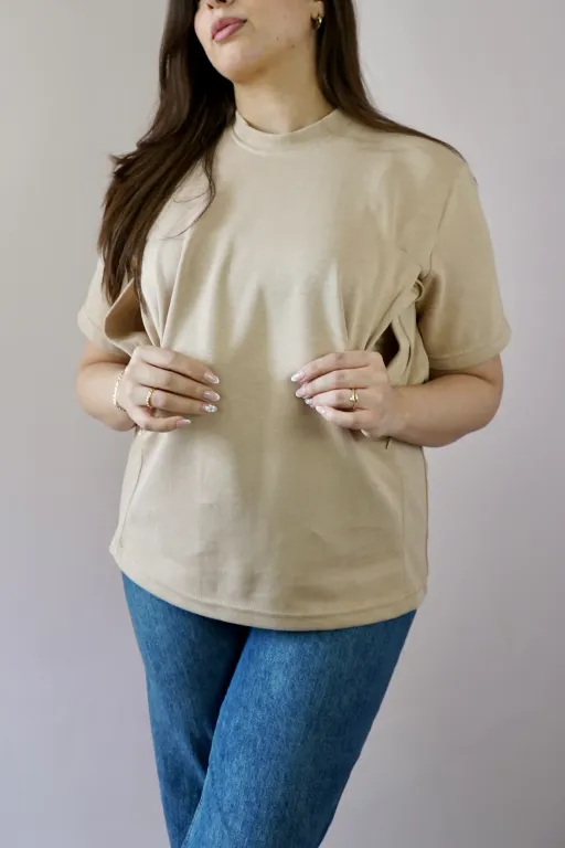 T-shirt D'allaitement Camel thumbnail 2