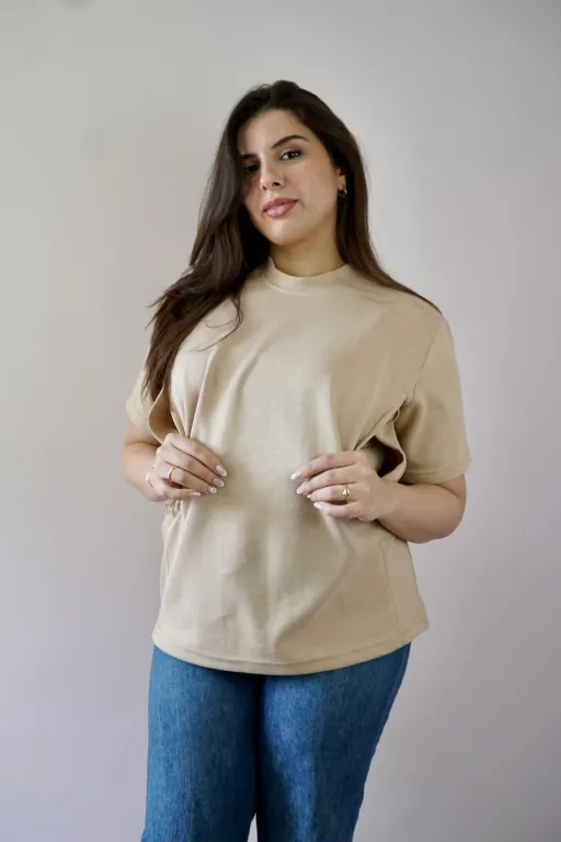 T-shirt D'allaitement Camel thumbnail 3