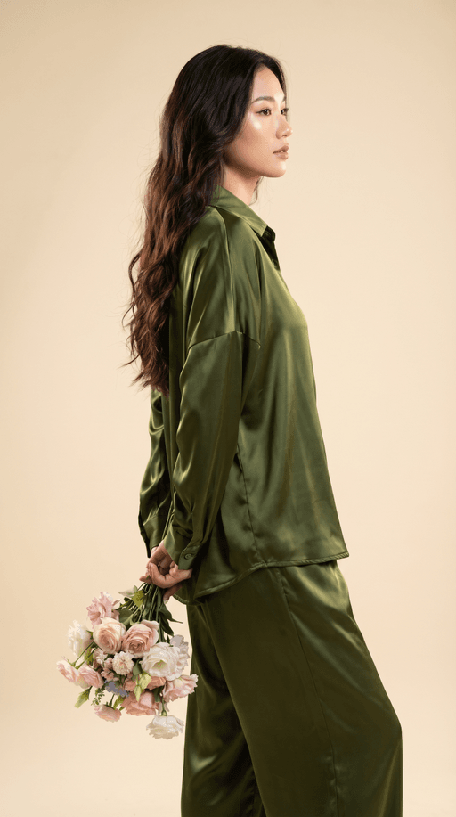 Ensemble Satin Élégant Effet Soie thumbnail 1