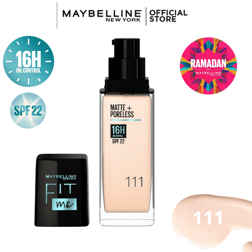 Font De Teint Liquide Fit Me Matte And Poreless Spf 22 - 111 thumbnail 1