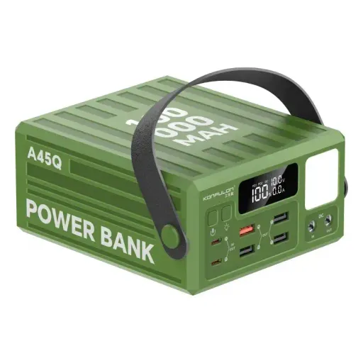 Power Bank De Grande Capacité Charge Rapide Pd 20w & 22.5w 100000mah 6 Output Avec Écran Lcd thumbnail 2