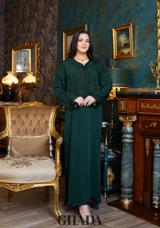 Djellaba Traditionnelle Avec Qmiss thumbnail 3