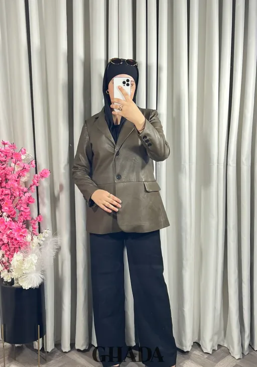 Veste En Simili-cuir thumbnail 3