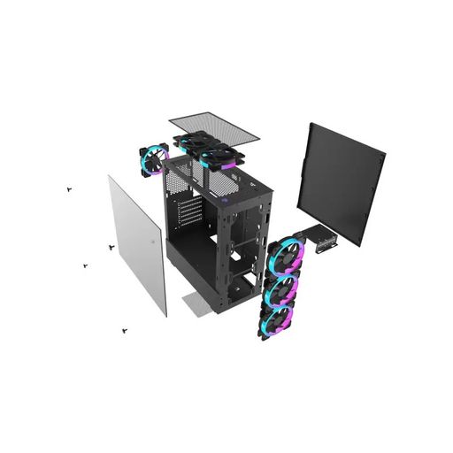 Boitier Frmax ( Boitiers Rgb 4 Fans + Psu 600w) thumbnail 4