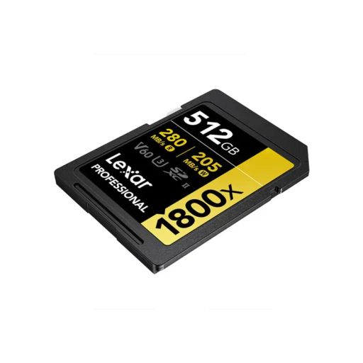 Lexar 512gb Professional 1800x Uhs-ii Sdxc Gold Series thumbnail 3